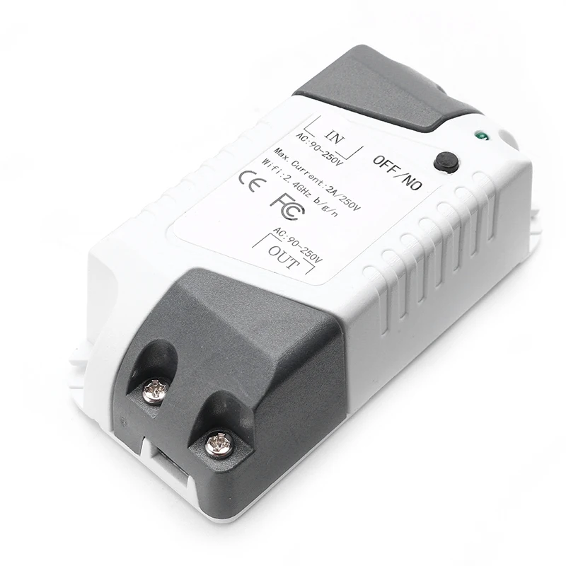 

LX-00G DIY Wi-Fi Wireless Mini Smart Switch Remote Control Module for Smart Home Work with Amazon Alexa Supporting Androi