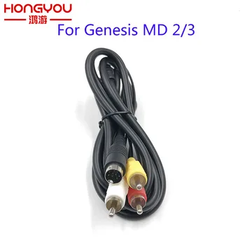 

1.75M Newest Audio Video AV Cable Connection for Genesis MD 2/3 AV Cable SEGA MD2 / 3
