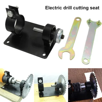 

13mm/10mm Electric Drill Cutting Holder Polishing Grinding Bracket Seat Stand Drilling Machine Base LO88
