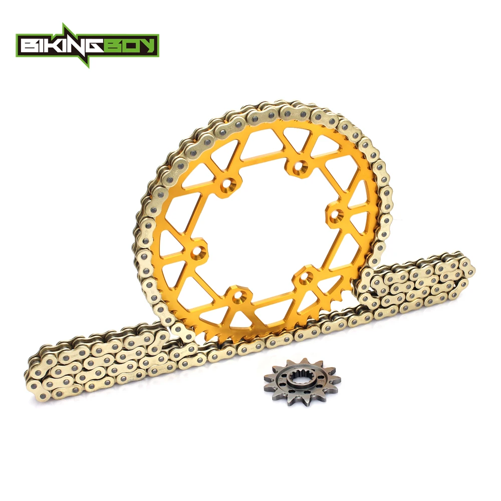 BIKINGBOY For Suzuki RM-Z RMZ 250 13 14 15 16 17 18 19 Front 13T Rear 48T 49T 50T 51T 52T Sprocket 520 120L X-ring Chain | Автомобили и