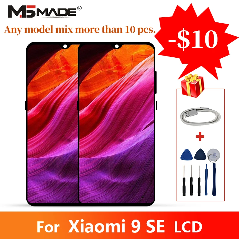 

5.97" Original AMOLED For Xiaomi Mi 9 SE 9SE LCD Display Sreen Touch Digitizer Replacement Assembly Parts For Mi 9 LCD Free Tool