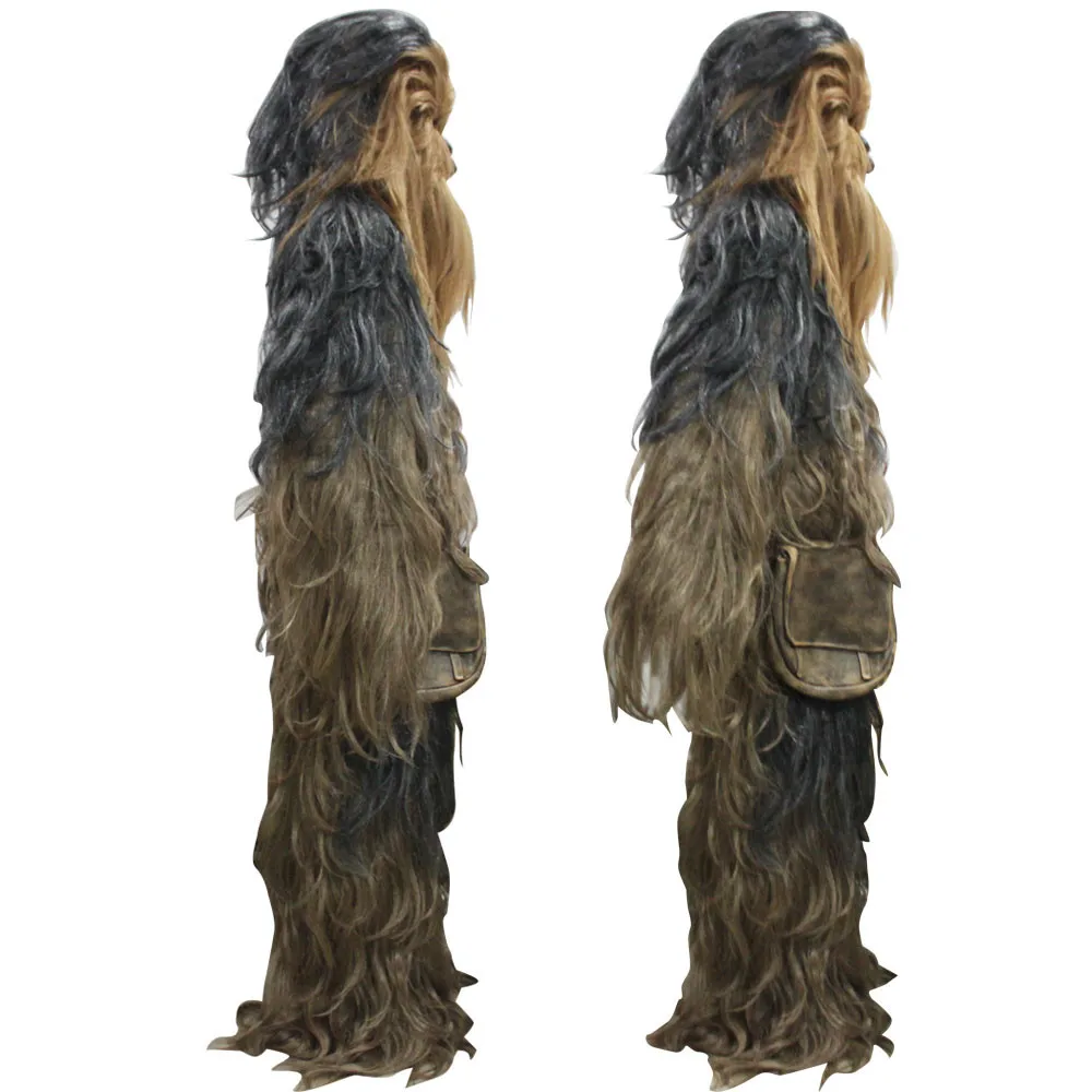 Костюм Chewbacca для косплея 7 серий костюмы на Хэллоуин Звездные войны|Костюмы из