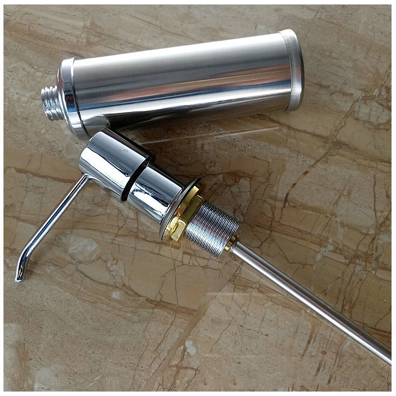 Kitchen Dispenser Polished Stainless Steel Hand Lotion Dispenser Liquid Pressed Soap Saver Kitchen Sink Soap Dispenser Set Kitchen Dispenser Polished Stainless Steel Hand Lotion Dispenser Liquid Pressed Soap Saver Kitchen Sink Soap Dispenser Set