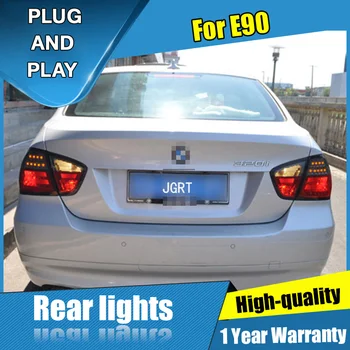 

car styling For BMW E90 taillight assembly 2005-2008 for E90 rear lights dedicated car light led taillight light with 4pcs.