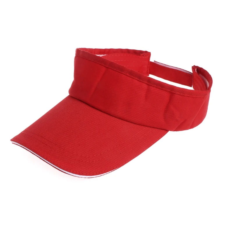 Women Men Tennis Cap Summer Sun Visor Hats Male Female Adjustable