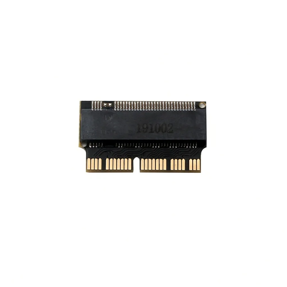 Añadir Tarjetas PCIE a M2 adaptador M.2 SSD adaptador PCIE SSD M2 adaptador M.2 NGFF AHCI SSD de 2280 12 + 16 Pin para Macbook Air 2013