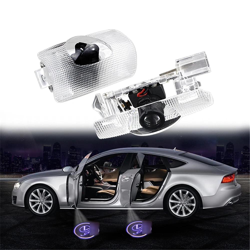 

Car Door Light LED Welcome Logo Auto Lamp for Lexus GX LS LX GS HS IS RC SC ES300H ES330 ES350 RX300 RX330 RX350 RX400H RX450H