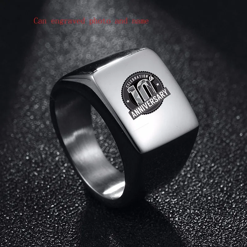 Spark горячая Распродажа мужское кольцо из нержавеющей стали полированное 3 цвета большое кольцо для мужчин подарок Bijoux Прямая поставка