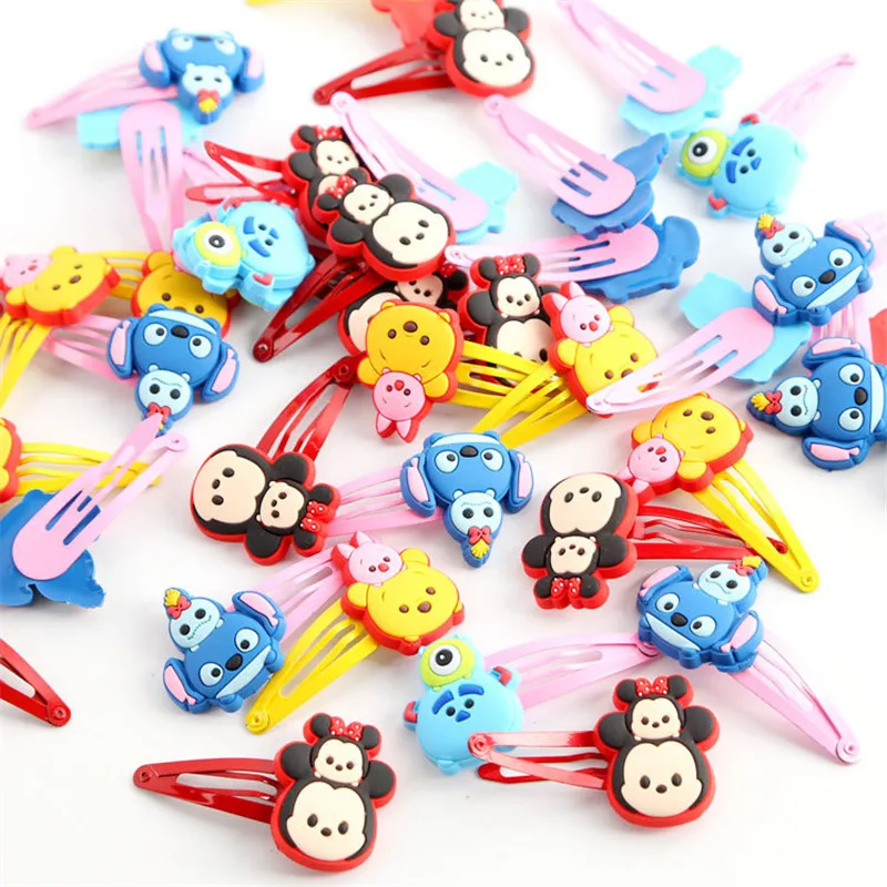 10PCS-Cartoon-Tsum-Tsum-Kids-Baby-Hairpins-Cartoon-Girls-Hairclips-Hair-Accessories-High-Quality-8-Styles