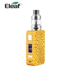 Оригинальный Eleaf Saurobox комплект с Элло Дуро Танк 6,5 мл с HW-M катушки 220 Вт Выход электронная сигарета vape комплект