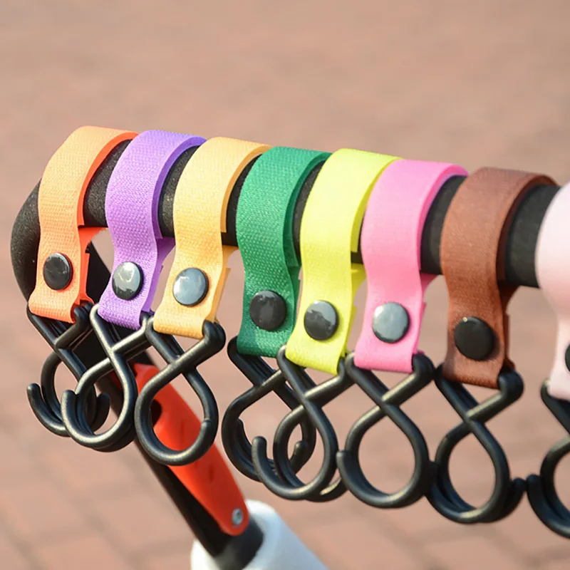 

Multi Purpose Stroller Carabineer Holders Clip Hanger for Baby Diaper Bags Groceries Clothing