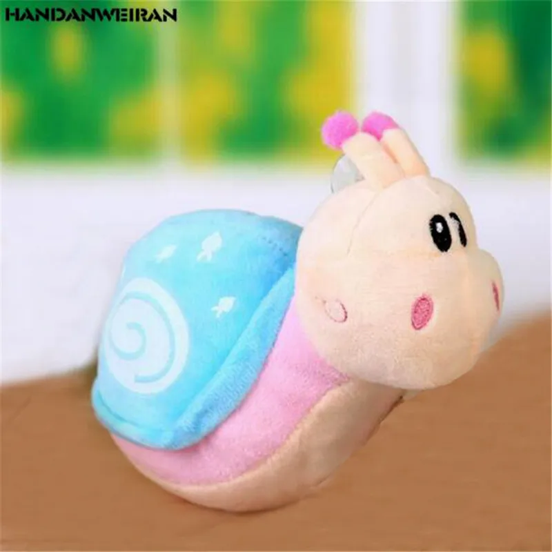 1PCS Mini Plush Snail Toys Unisex Small Pendant Creative Cute Soft PP Cotton Stuffed Toy Kid Sleeping Valentine Gifts 2019 20CM 1pcs creative love greeting card envelope valentine s day couple greeting card girlfriend invitation card birthday card