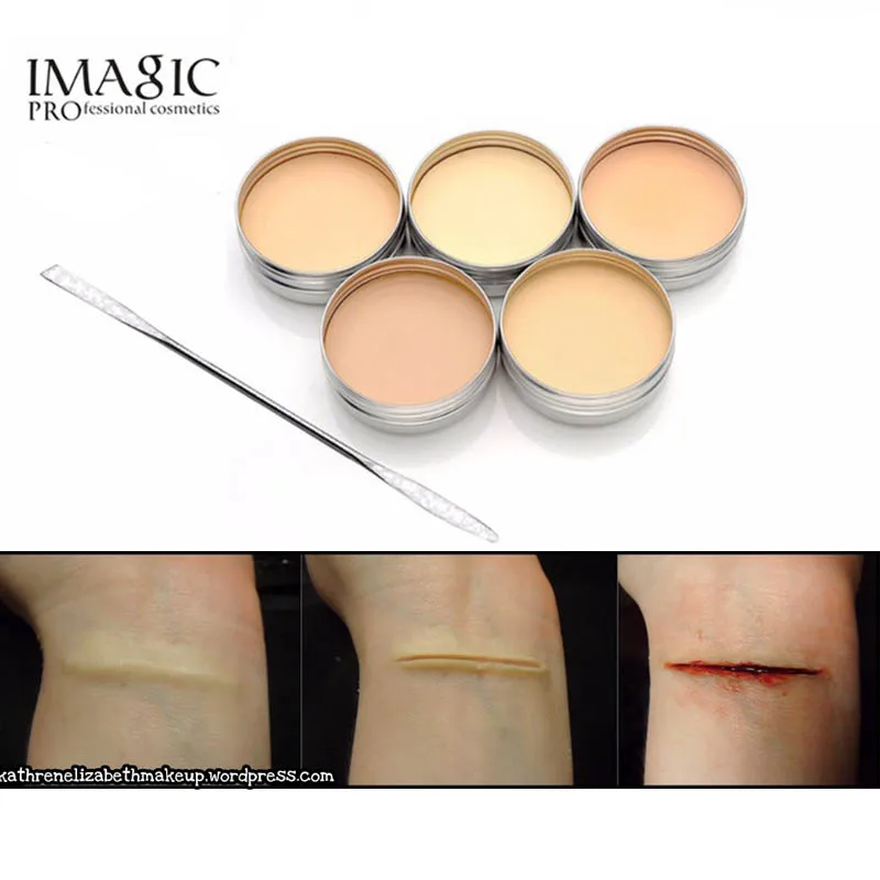 halloween derma modeling fake wound scar eyebrow blocker wax spatula tool special effect makeupchina - Halloween Fake Wounds halloween derma modeling fake wound scar eyebrow blocker wax spatula tool special effect makeupchina - Halloween Fake Wounds