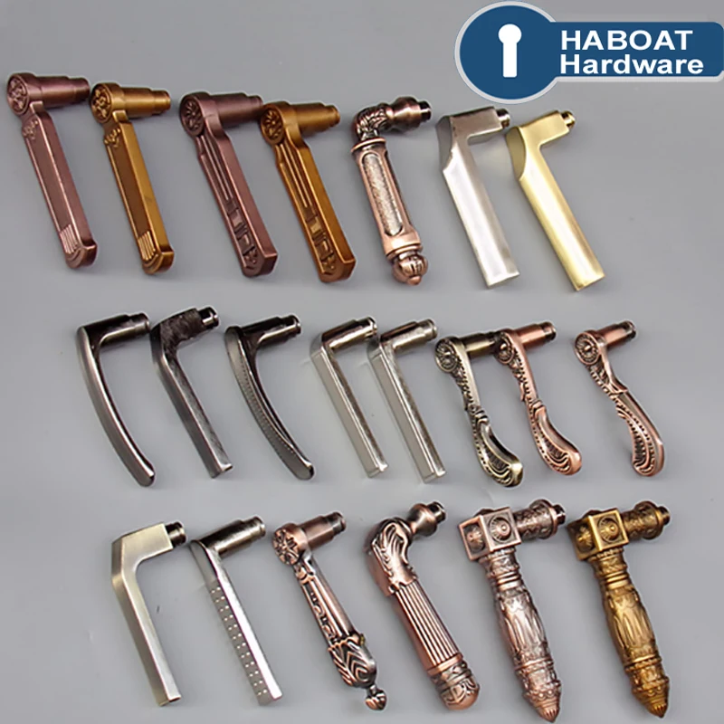 

HA1011 Door Lock Handle for Gate Bedroom Sitting Room Bathroom Kitchen Study Shop Office Building Hardware DIY g