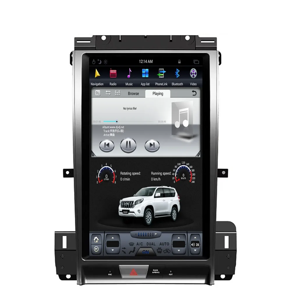 Flash Deal Tesla style Big screen car navigator 2k HD gps for Ford Taurus 2012+ NO CD DVD player luxury  Multi-functional multimedia radio 2