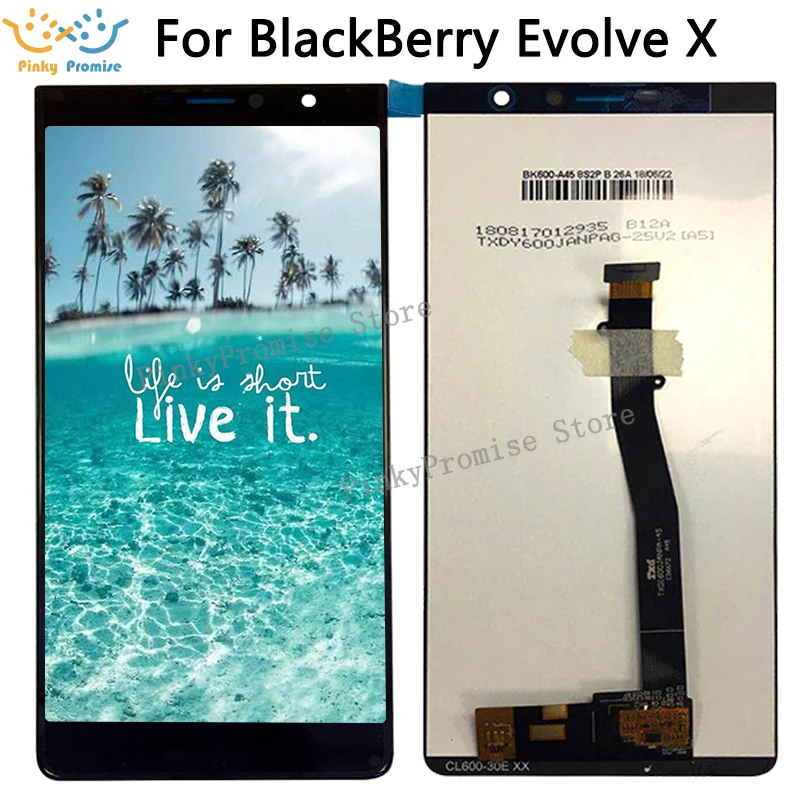 

5.99'' lcd For BlackBerry Evolve X LCD Display Touch Screen Digitizer Replacement For BlackBerry EvolveX lcd screen With Tools