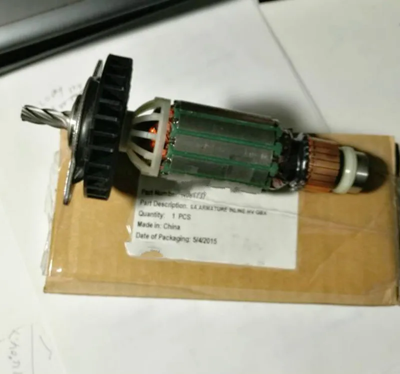 Фото 5 зубьев AC220-240V арматурный ротор 496248-00 для DEWALT N081737 D25102K D25103K D25122K D25123K D25124K D25113K D25223K D25213K №2