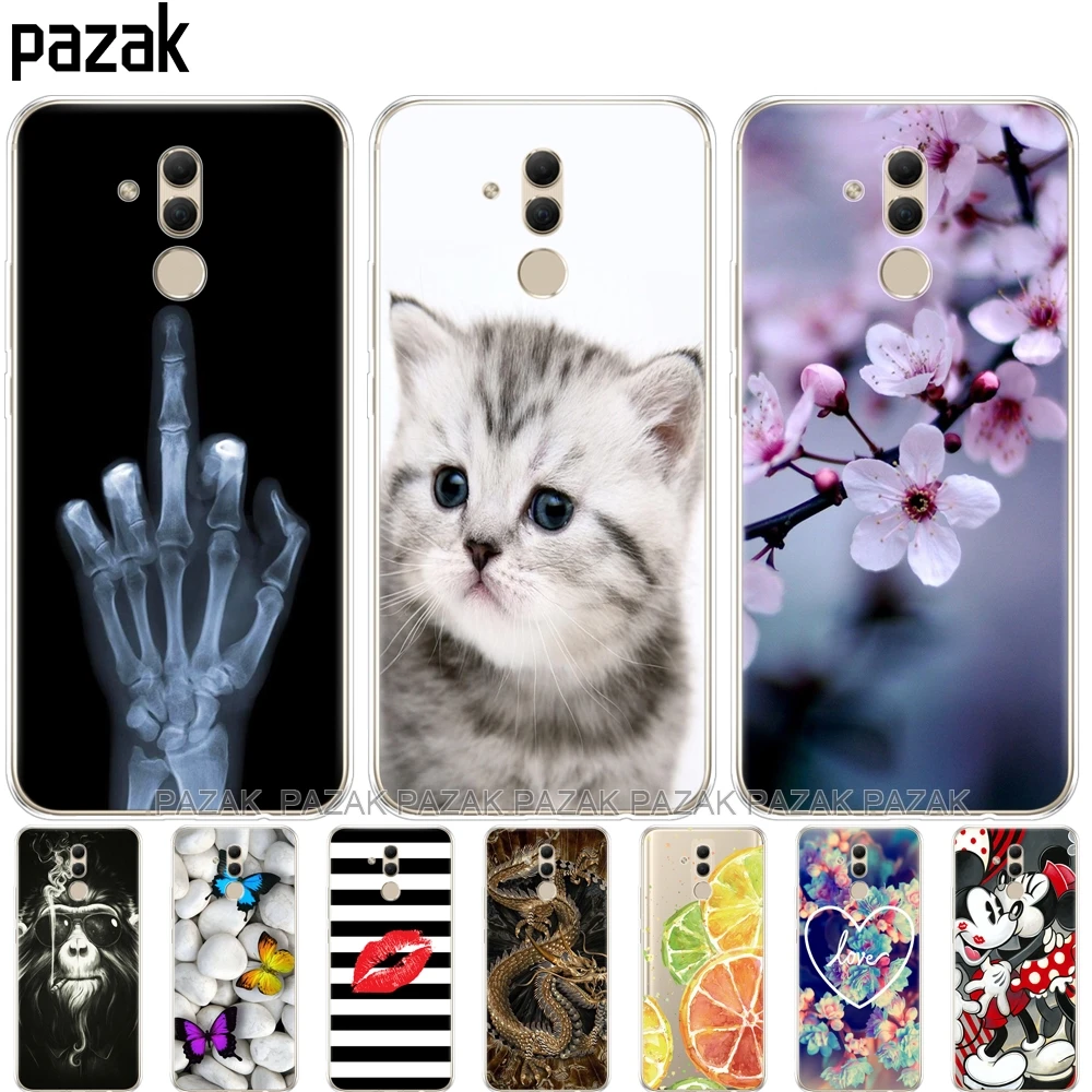 

soft silicone phone case For Huawei Mate 20 Lite Cases 6.3 inch Transparent Silicon Phone For Huawei Mate 20 Lite Cover