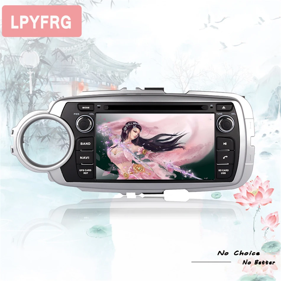 Excellent Android 9.0 Car DVD player For Toyota Yaris 2012 2013 2014 15 16 2017 2018 2019 Bluetooth DAB+ OBD TV MAp GPS navigation System 3