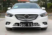 For Mazda 6 Atenza M6 2014 2015 2016 ABS Chrome Front Grille Cover Trim new