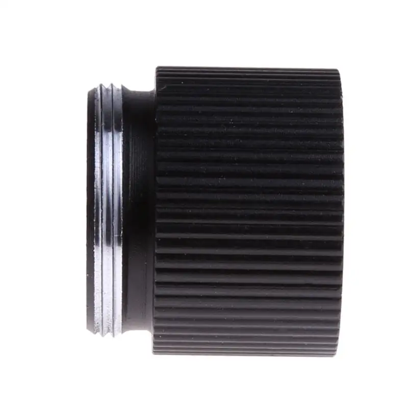 2,7 см x 2 см черное Удлинительное Кольцо Соединительный адаптер для яркого фонарика 18650 литиевая батарея держатель лампы конвертер