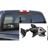 2Pcs 15*6cm Car-styling Funny Stickers Car Skeleton Fish Bones Vinyl Decal Sticker Kayak Fishing Car Graphics ► Photo 2/6