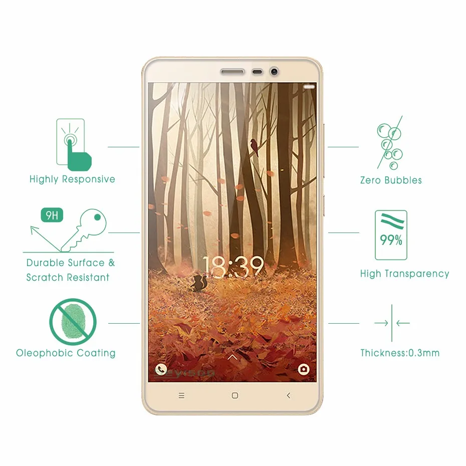 Seyisoo Brand Tempered Glass For Xiaomi Redmi Note 3 (1)