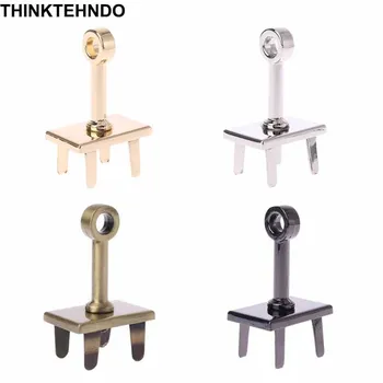 

DIY Hardware Leather Handbags Pole Twist Lock Plate Base Decoration Accessories