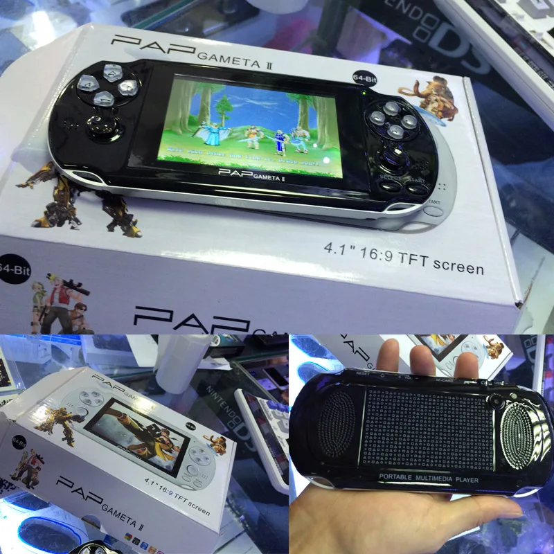 4 1 Inch Handheld Game Player 64 Bit Game Console 4G MP5 Game Player 200