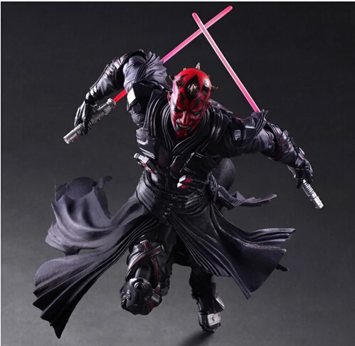 

Star Wars 7 Action Figure Decorations Play Arts Kai Collection Anime Playarts Darth Maul Movable Model