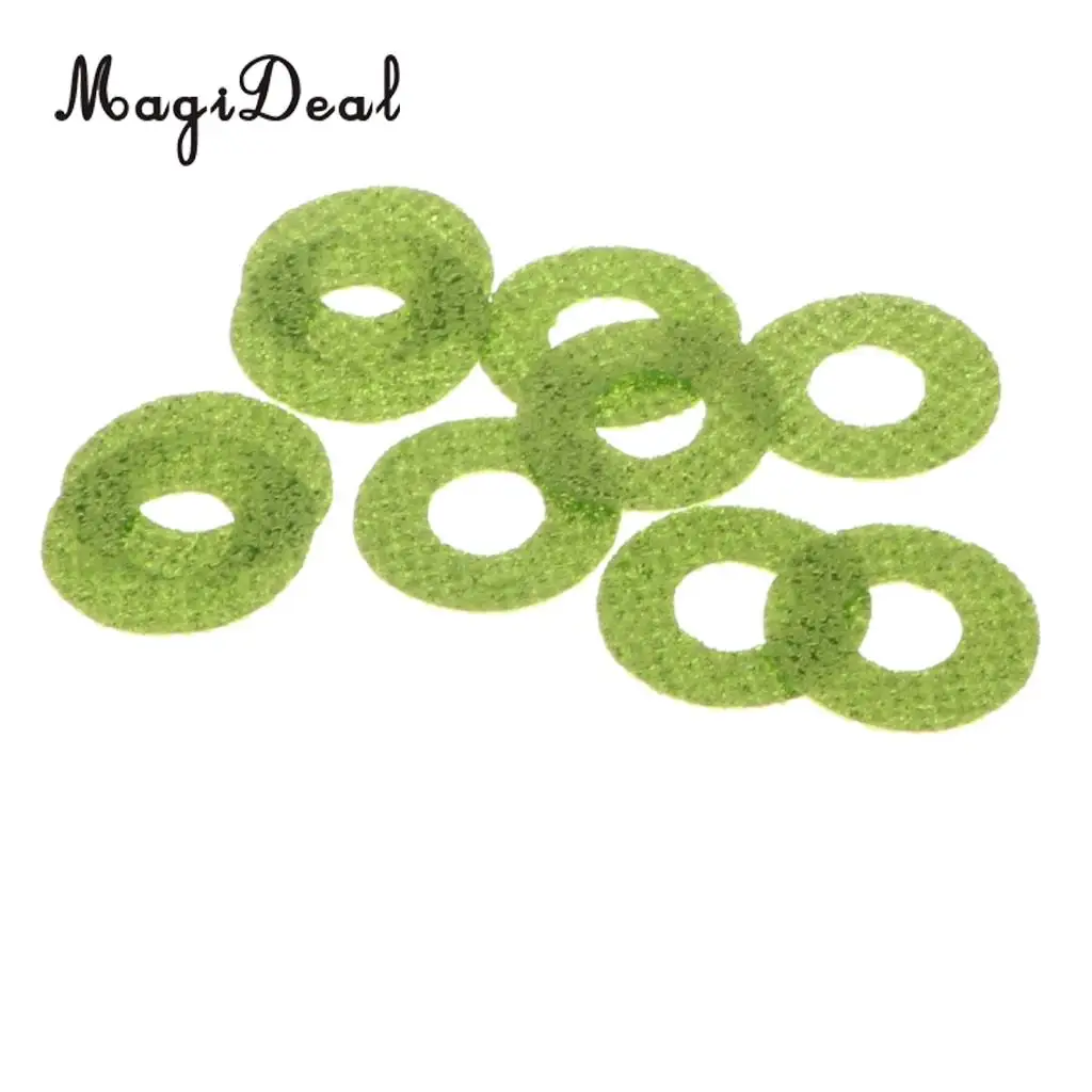 10pcs 16mm Plastic Round Safety Eyes + Glitter Nonwovens + Washers For Teddy Bear Soft Stuffed Toy DIY