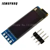 10pcs 0.91 Inch 128x32 IIC I2C Blue/White OLED LCD Display DIY Module SSD1306 Driver IC DC 3.3V 5V For PIC ► Photo 1/2