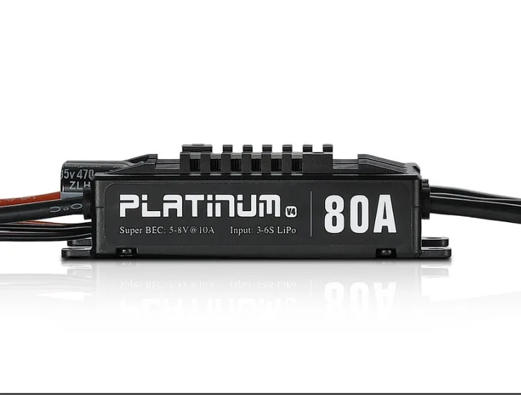 Hobbywing Platinum Pro V4 120A/80A 3-6S Lipo BEC пустая форма бесщеточный ESC для радиоуправляемого дрона квадрокоптера вертолета F17830/31