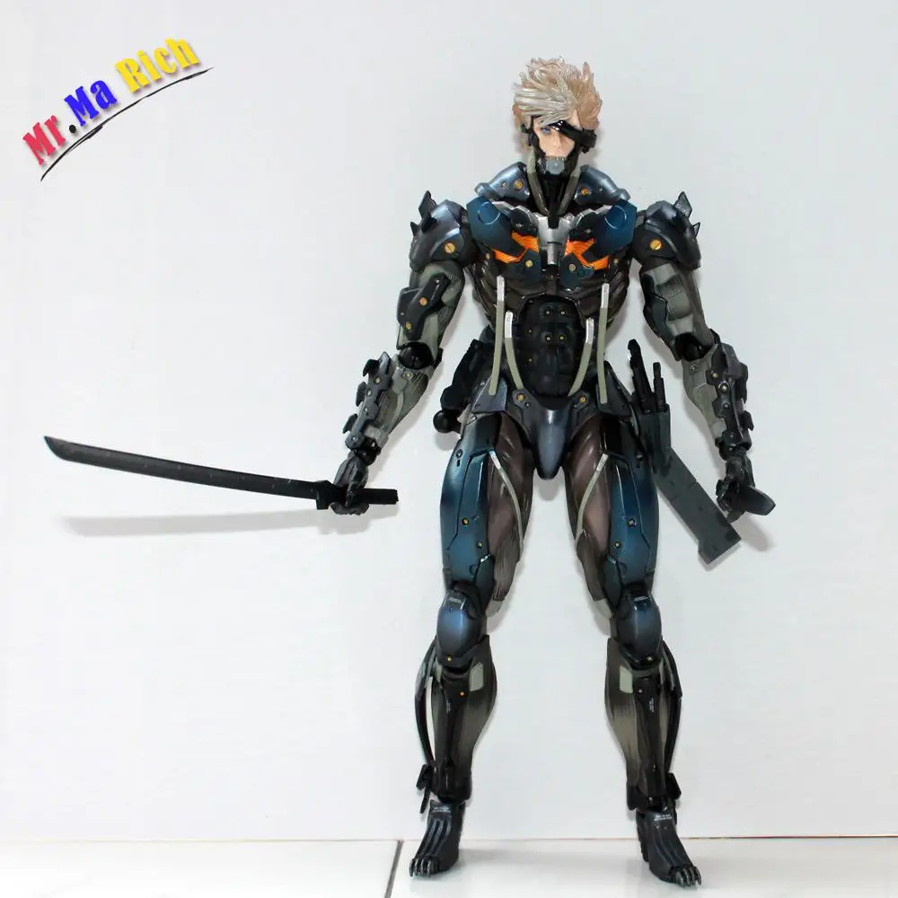 

Game Figure 28 Cm Square Enix Metal Gear Rising Revengeance Metal Gear Solid Raiden Pvc Action Figure Collectible Model Toy