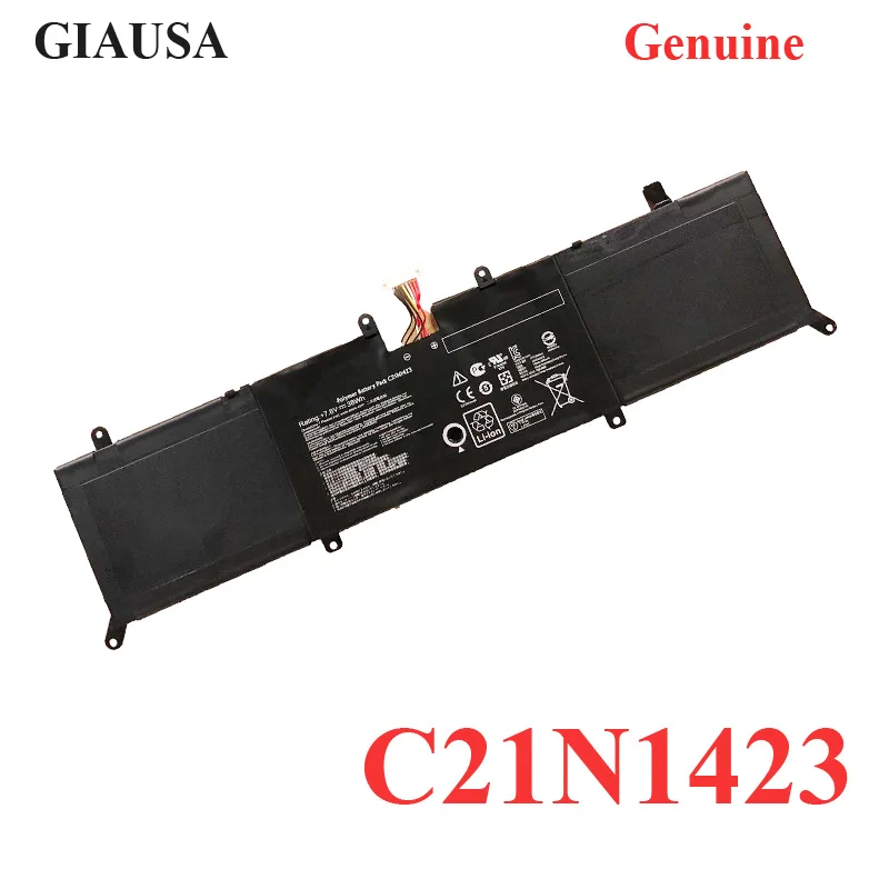 GIAUSA натуральная C21N1423 Батарея для Asus R301LA FN063H X302L FN049H X302LA X302LJ 0B200-01360100 X302LJ-FN037H