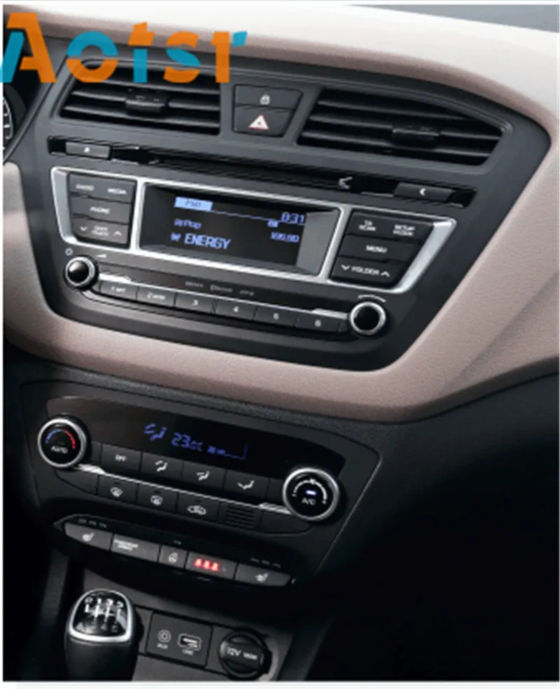 Sale 4+32G Octa core Android 8.0 For HYUNDAI I20 2014 2015 2016 2017 Car DVD Player GPS Radio CD AUDIO Radio Navigation multimedia 3