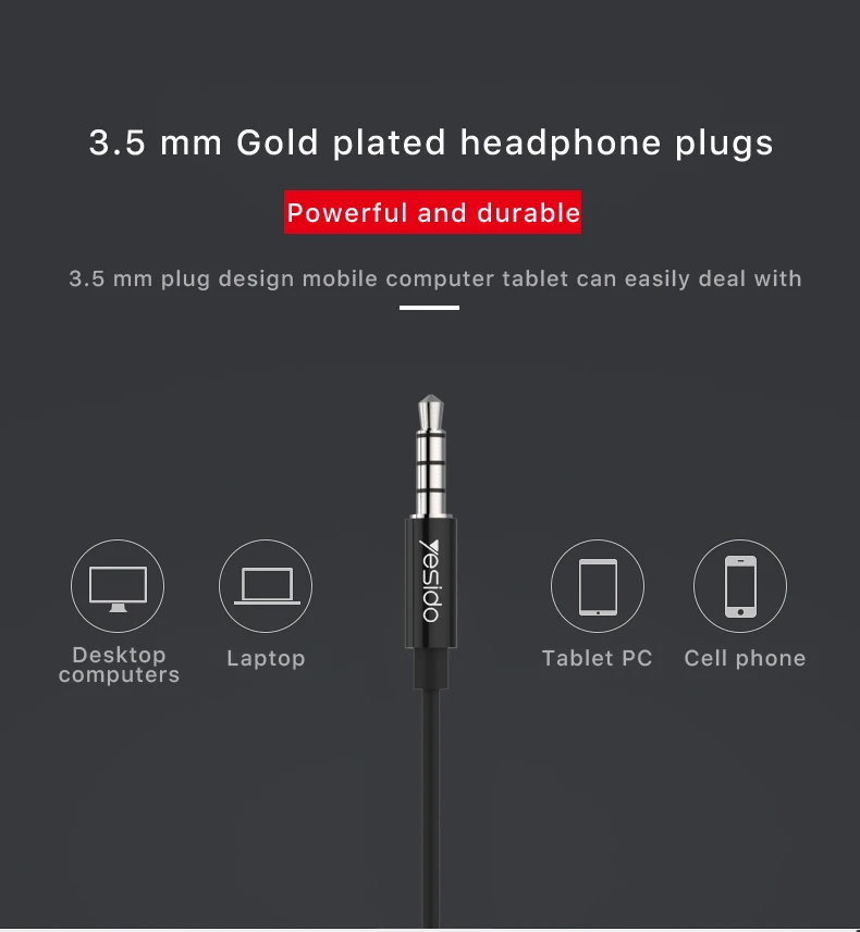 Heavy Bass Headphones 3.5mm Wired Earphone Earbuds (8)