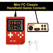 Игровая консоль 8 бит ретро мини карманный портативный игровой плеер Встроенный 280 классические игры лучший подарок для ребенка Ностальгический плеер