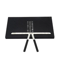 Татуировка линейка для бровей Трехточечное позиционирование постоянный макияж симметричный Инструмент Уход Трафарет формирователь баланс линейка