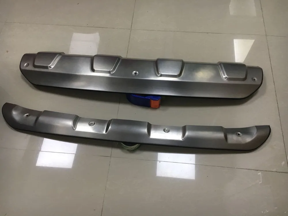 

Auto parts modeling Stainless Steel Front + Rear Bumper Diffuser Protector Guard Skid Plate For New MAZDA CX-5 CX5 2017 2018
