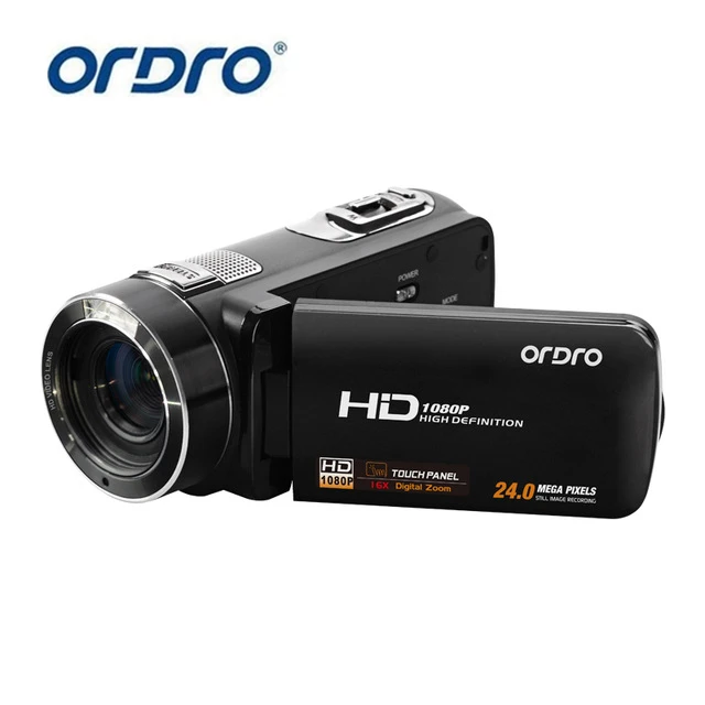 ORDRO HDV Z8 1080P Full High Definition Video Recording 16x Digital