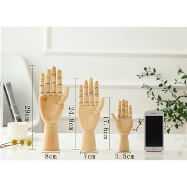 Wooden Hand Model Mannequin - Image 6