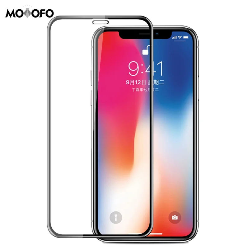 

Screen Protector Compatible for iPhone6 6s 7 8 plus XR X XS X Max Anti-Scratch Easy Install 3D Full Coverage Tempered Glass