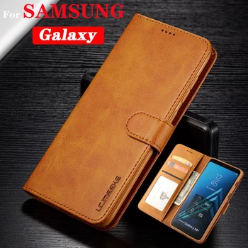 

Flip Leather Case For Samsung Galaxy S20 S8 S9 S10 E Plus Note10 Pro S7 A 10 20 40 50 60 70 80 90 M 10 20Cover Phone Wallet Case