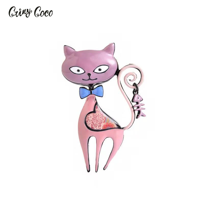 

New Arrival Fox Brooches For Women Animal Brooch Enamel Pins Gifts For Women Four Colors Enamel Brooch Lapel Pin Jewelry