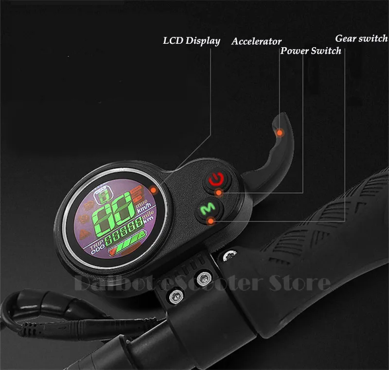 Discount Daibot Electric Kick Scooter 2 Wheels Electric Scooters 36V 350W Portable 10 Inch Foldable Electric Scooter For Adult With Seat 14