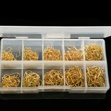 500 шт./кор. Одежда высшего качества Желтый fishkook Fly Рыбалка большой джиг Крючки колючей крюк из углеродистой Сталь Рыбалка-466415