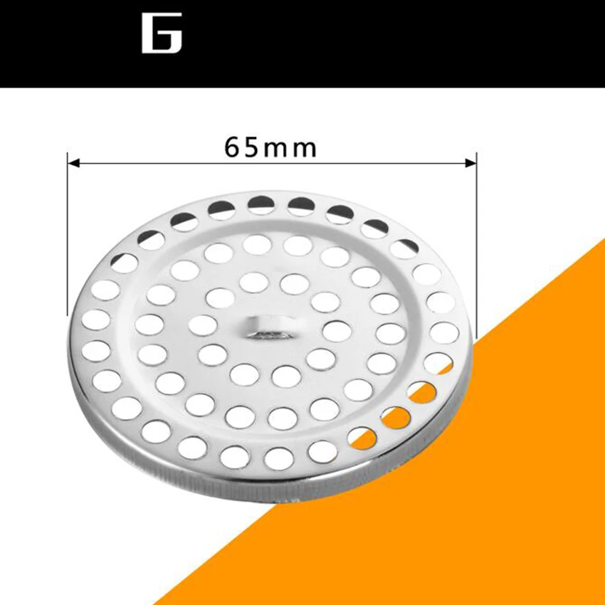 Нержавеющая сталь Кухня Раковина пробка-Фильтр отходов Подключите фильтры для раковины Ванная комната слив раковины Прямая поставка - Цвет: G