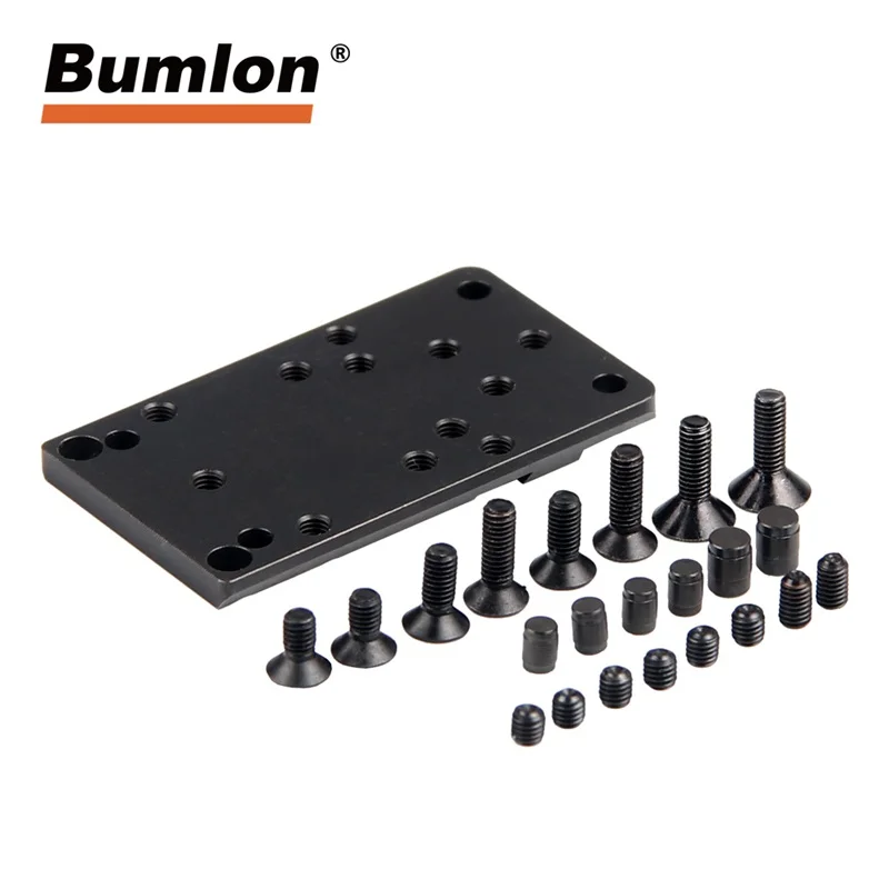 

Glock Base Mount Universal Optic Mount For Red Dot Pistol Rear Sight Plate Handgun Accessories 37-0095