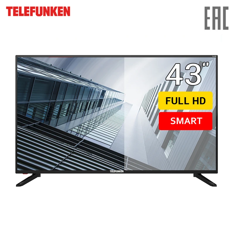 

Телевизор 43" Telefunken TF-LED43S81T2S FullHD SmartTV